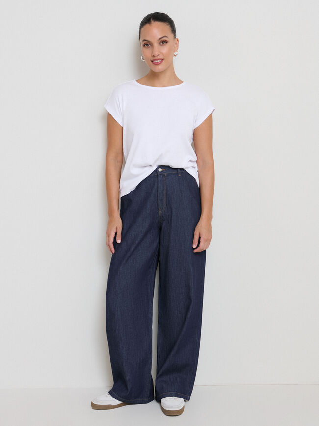 PANTALON FLUIDO VAQUERO Rinse Wash