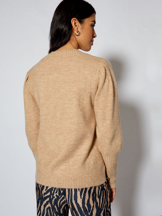 Jersey manga abullonada Camel