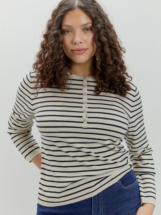 JERSEY CUELLO PANADERO Crudo image number null
