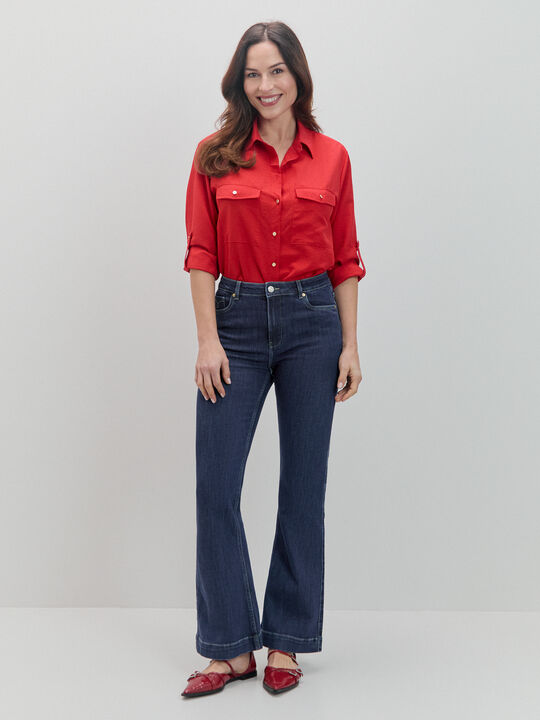 ACAMPANADO VAQUERO LARGO Dark blue image number null