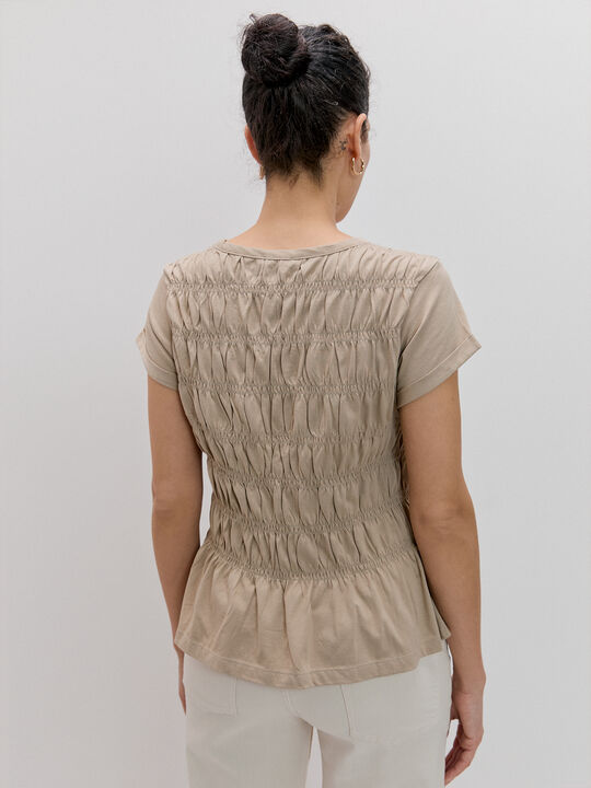 CAMISETA GOMA CANILLA Vison image number null