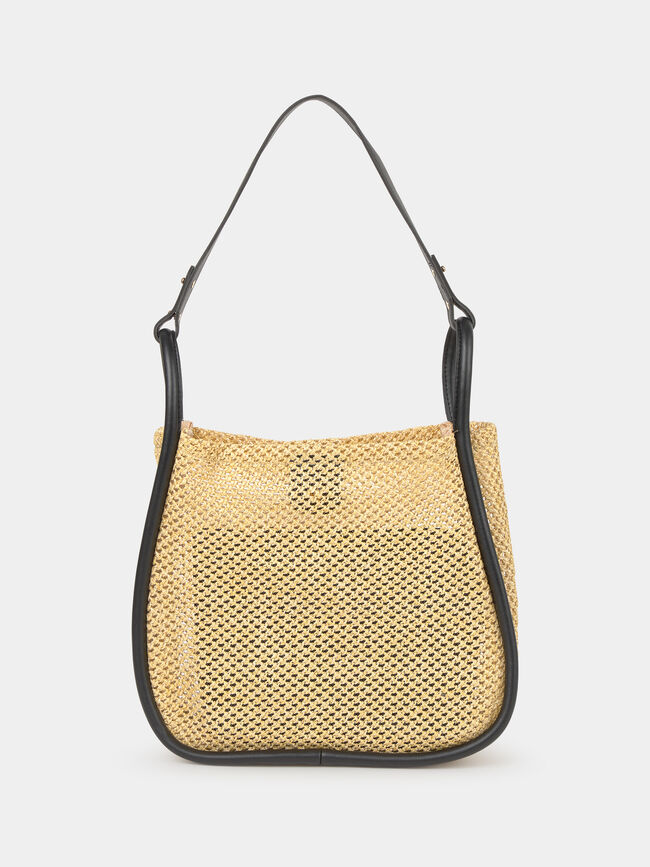 BOLSO RAFIA POLIPIEL Camel