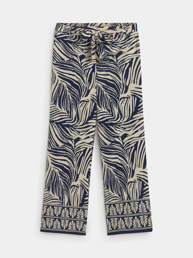PANTALON LAZADA RECTO Azul Noche