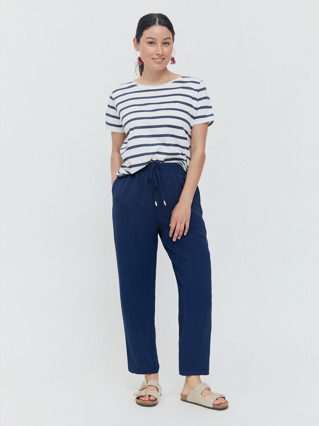 PANTALÓN FLUIDO Azul Noche