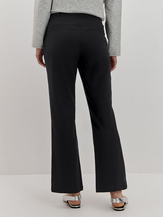 PANTALÓN RECTO Negro image number null
