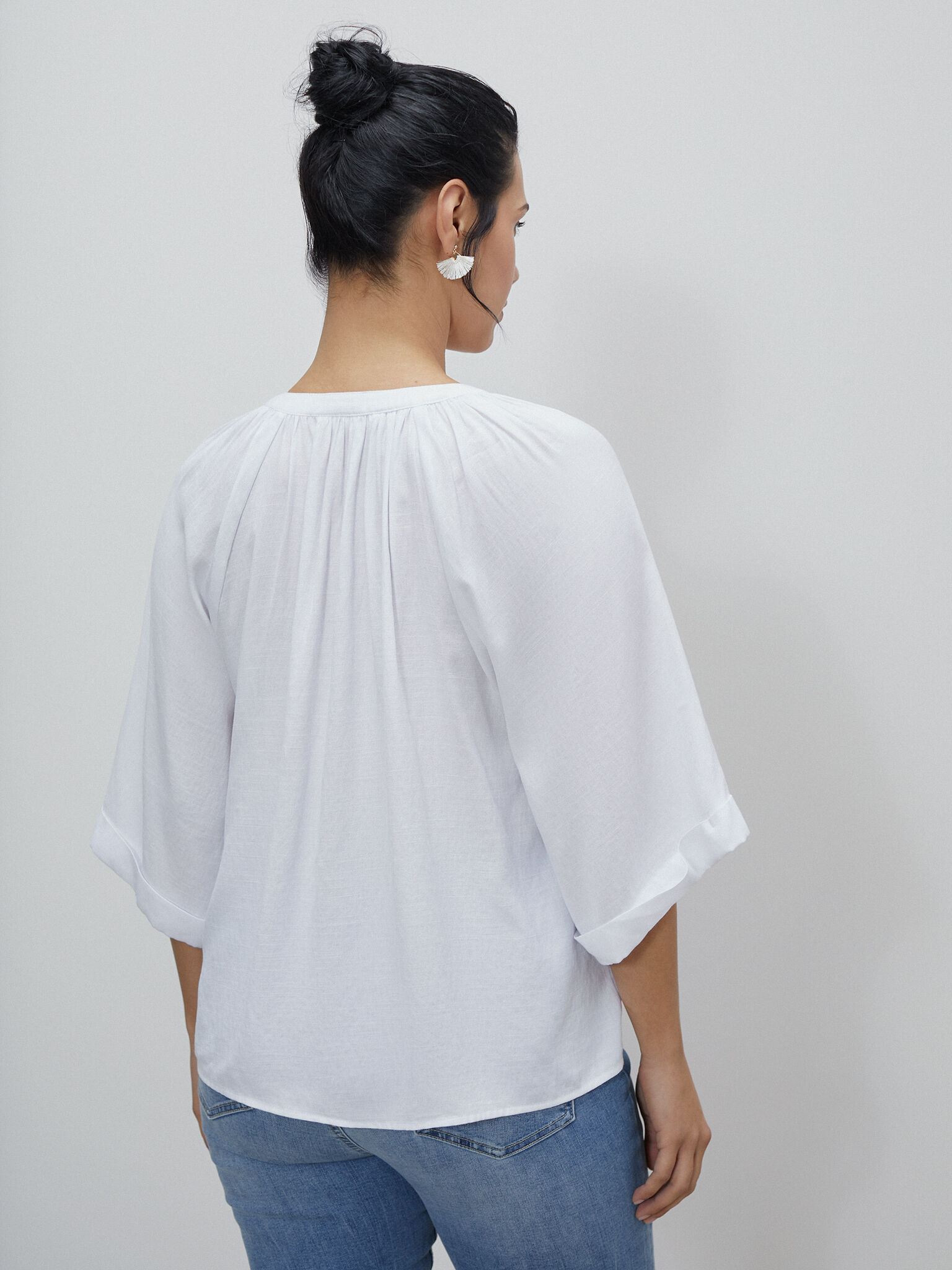 Blusa on sale manga ranglan
