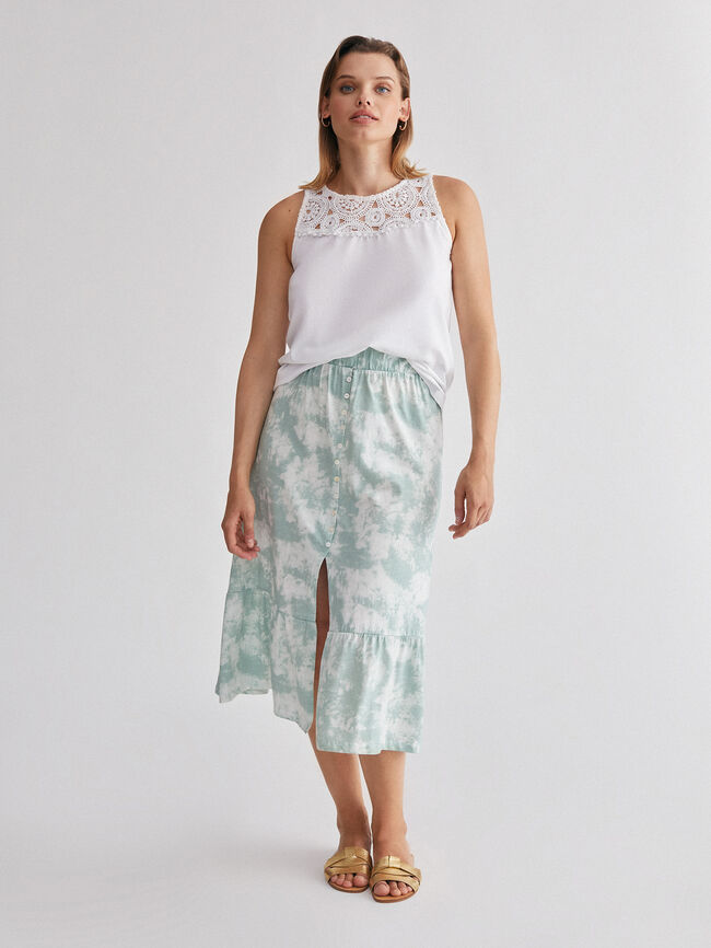 falda tie dye Estampado 1