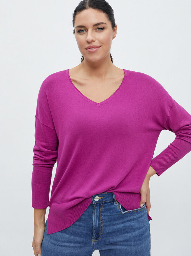 JERSEY CUELLO PICO Morado - 3