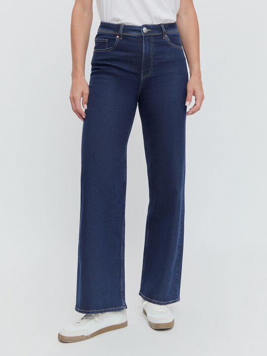 WIDE LEG BÁSICO Rinse Wash image number null