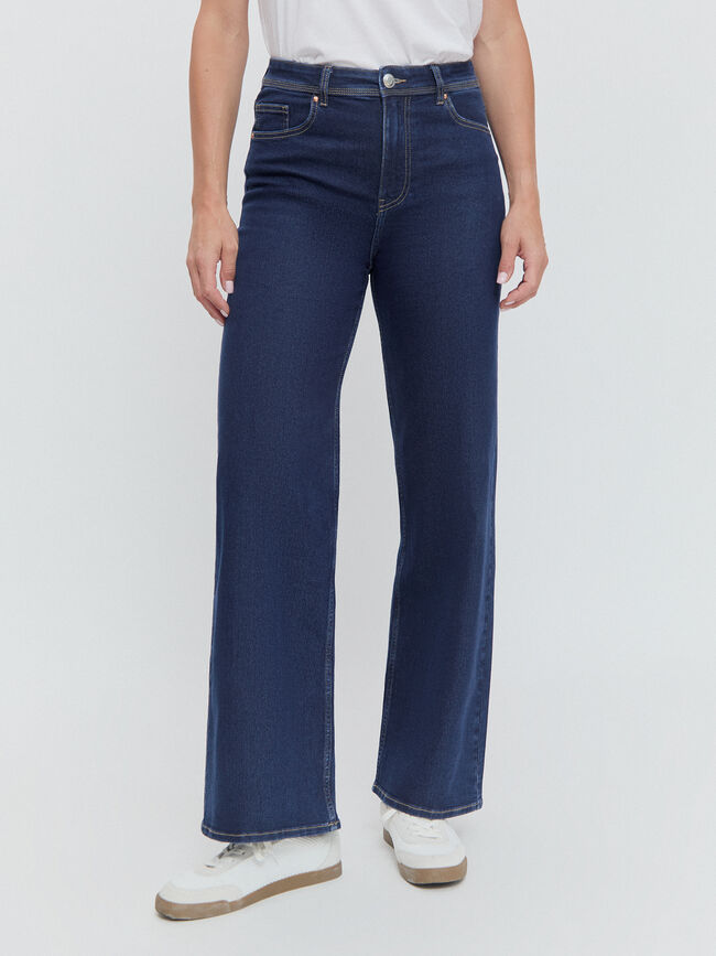 WIDE LEG BÁSICO Rinse Wash