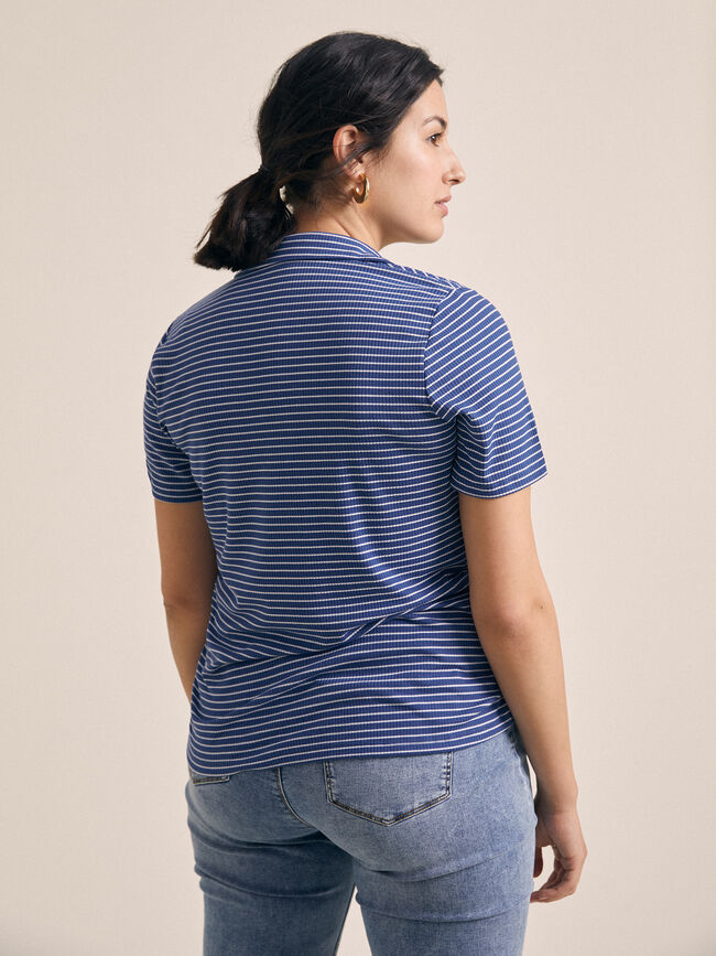 Camiseta polo Azul Real