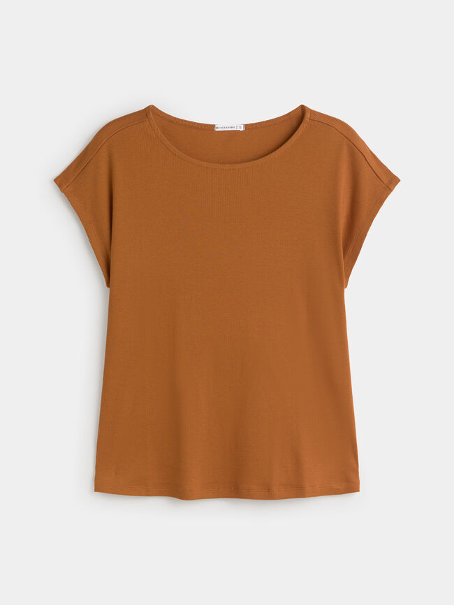 CAMISETA HOMBRO CAIDO Cinnamon