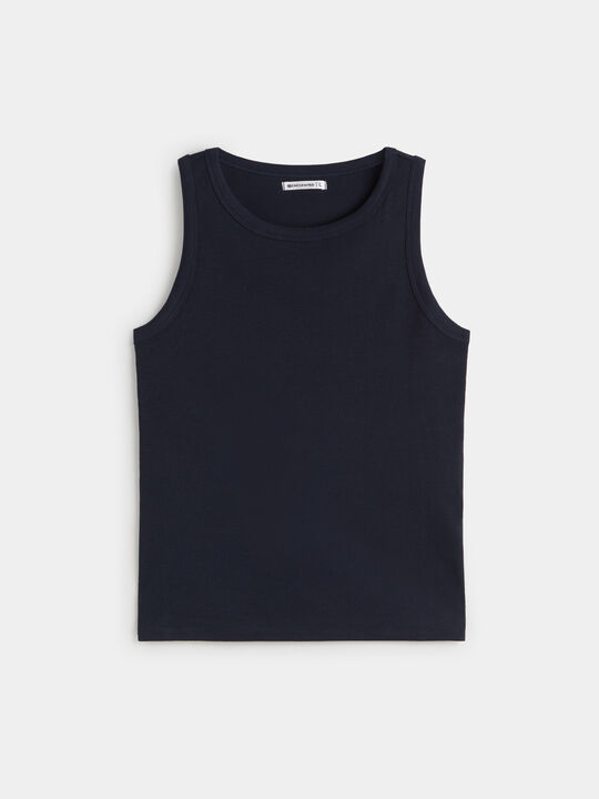 TOP NADADORA Azul Marino image number null