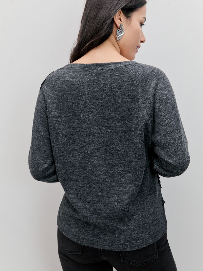 JERSEY LANOSO FORNITURA Gris V/oscuro