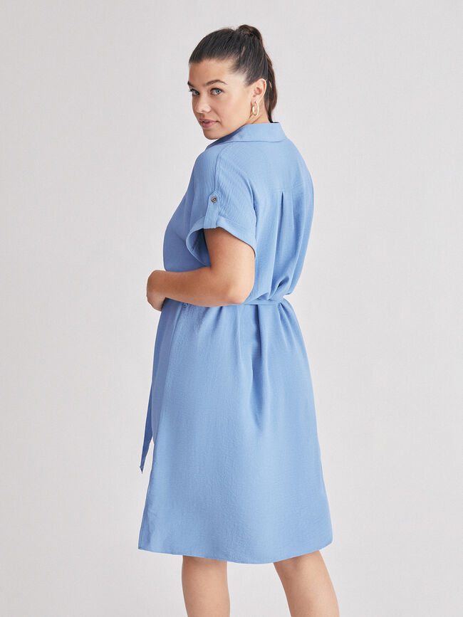Vestido camisero Azulon