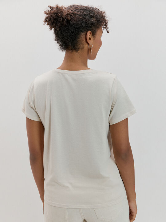 CAMISETA DALMATA ALEGRE Beige image number null