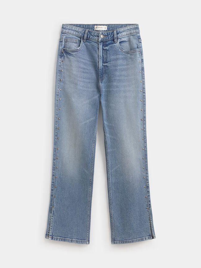 VAQUERO TACHAS Mid Blue Wash