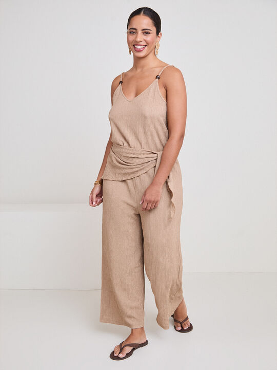 MONO CRINKLE PA&Ntilde;UELO Camel image number null