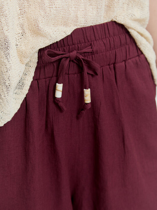 Pantalon rustico Vino image number null