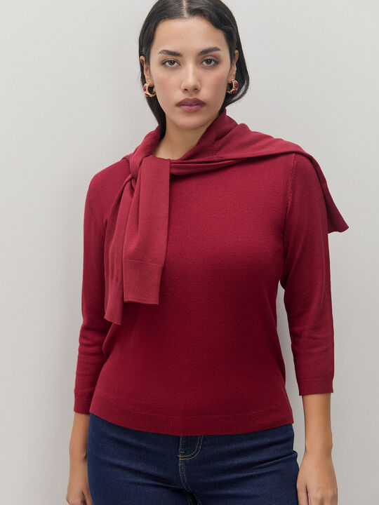 JERSEY CUELLO BARCO Granate image number null