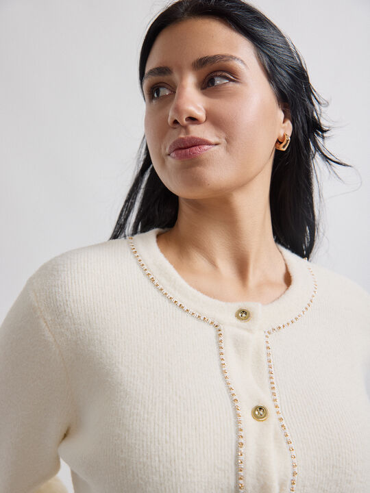CARDIGAN CADENA Crudo image number null