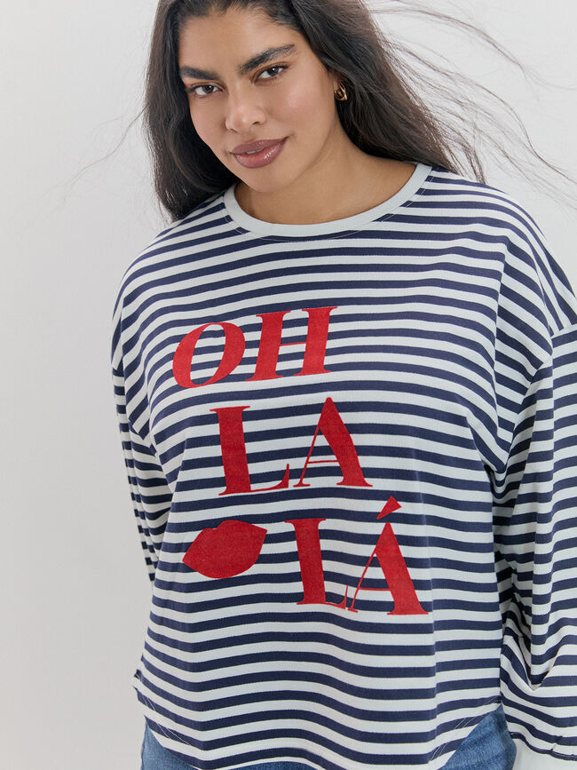 SUDADERA RAYAS LETRAS Rayas 1