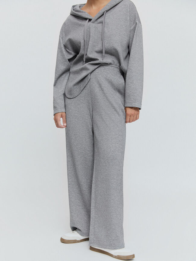 PANTALON CHANDAL ABERTURA Gris vigore cla