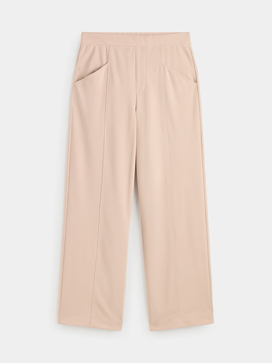 PANTALÓN FLUÍDO Beige image number null