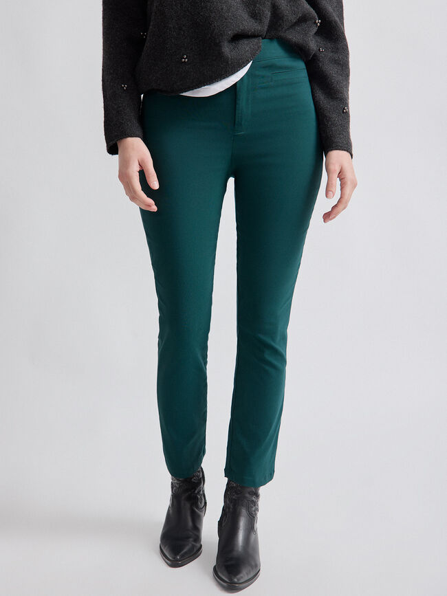 PANTALON RECTO Petroleo