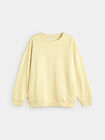 SUDADERA DETALLE Amarillo Pastel