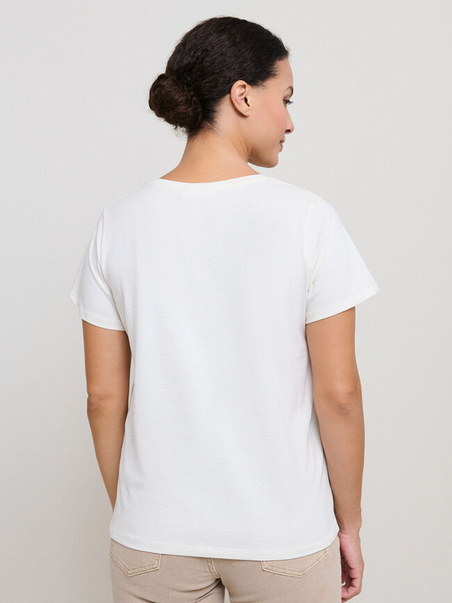 CAMISETA PERRO FRANC&Eacute;S Crudo