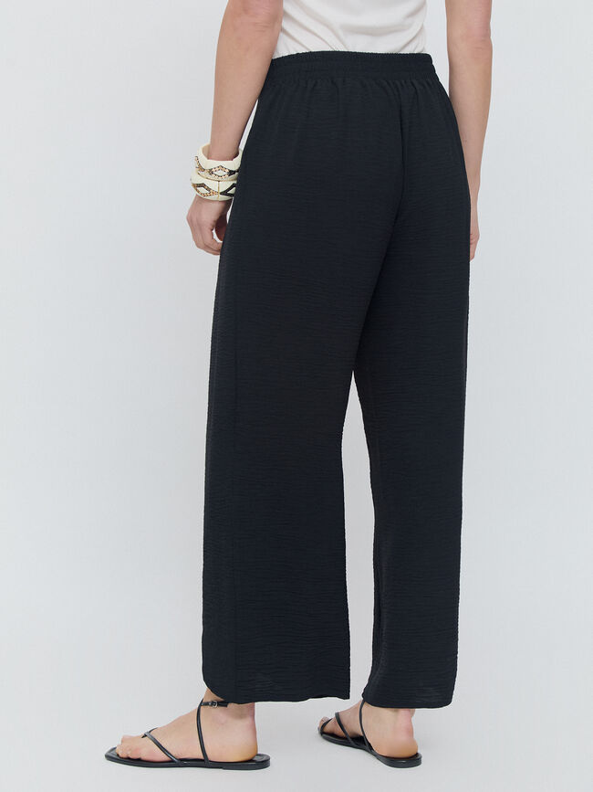 PANTALON PAREO LAZADA Negro