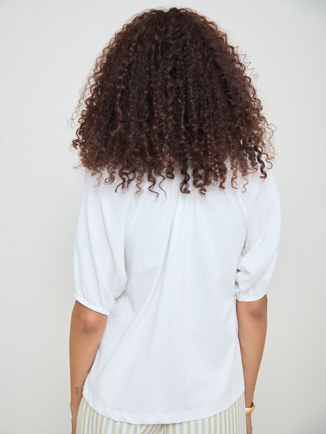 BLUSA BORDADO Crudo