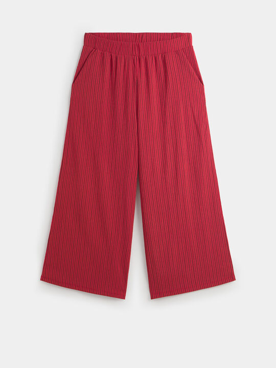 PANTAL&Oacute;N RAYA ROJA Rojo image number null