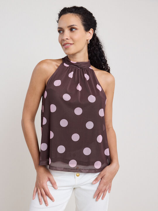 TOP TUL TOPO GRANDE Estampado 1 image number null