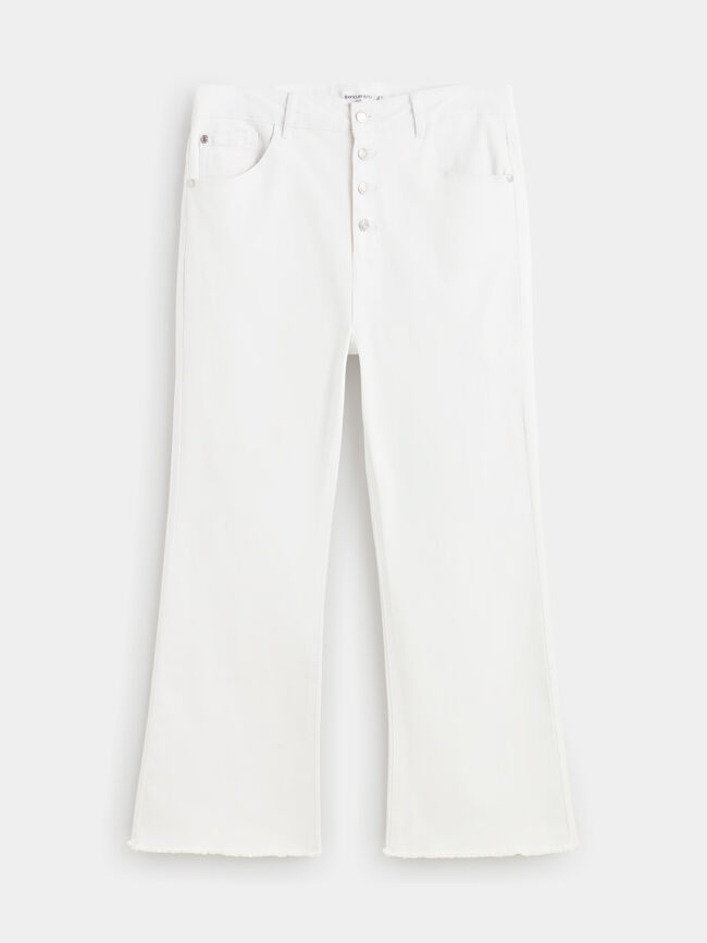 VAQUERO ACAMPANADO CAPRI Blanco Optico