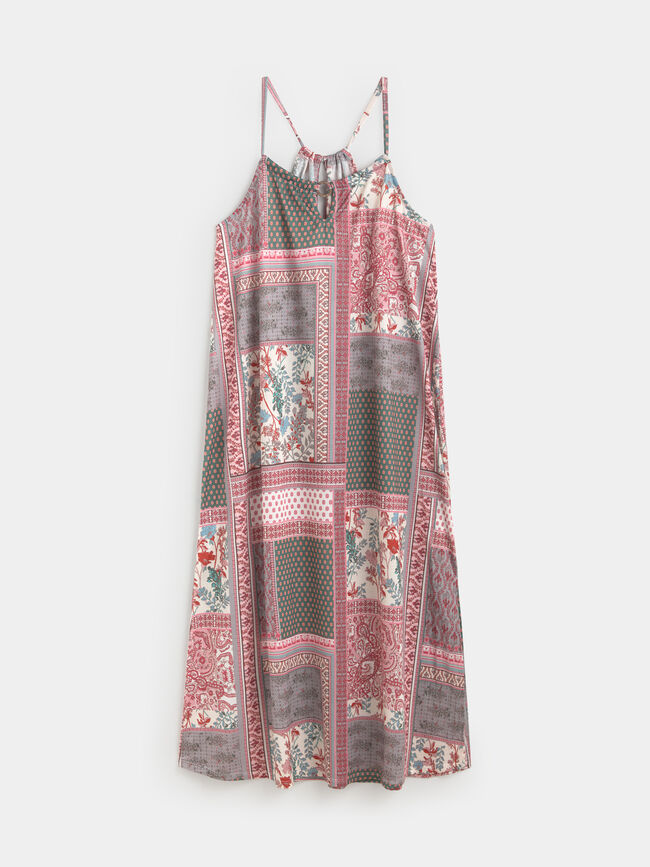 VESTIDO DETALLE Estampado 1