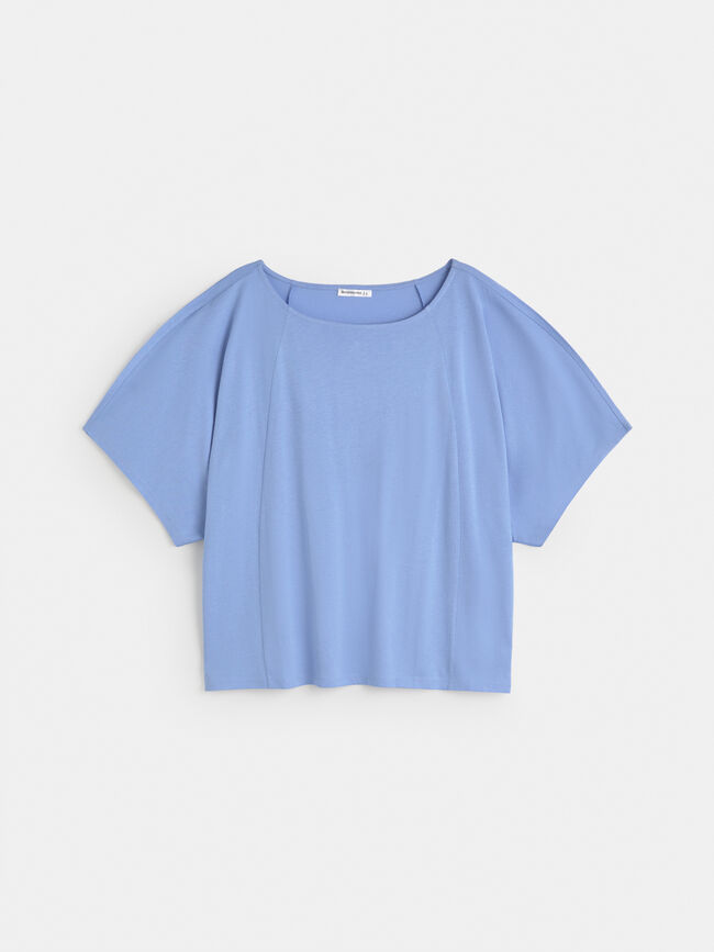 CAMISETA RANGLAN Azul Chambray