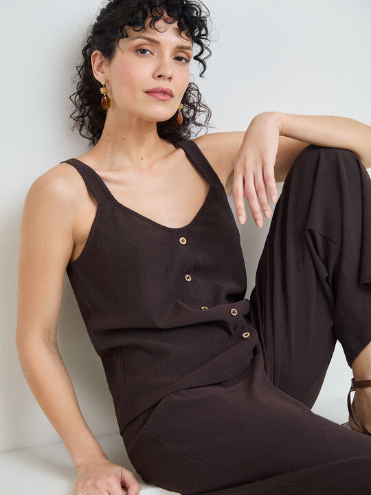 TOP ESTRUCTURA MARR&Oacute;N SET Cafe Noir image number null