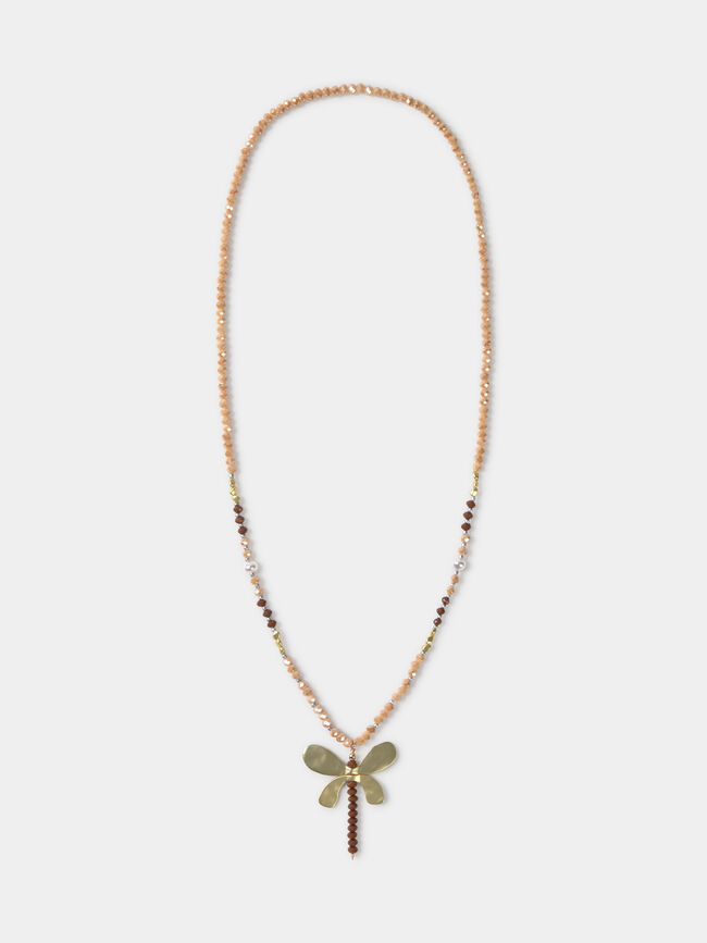 COLLAR DETALLE LIBELULA Oro