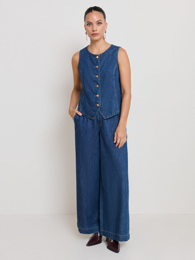 VAQUERO FLUIDO Dark blue