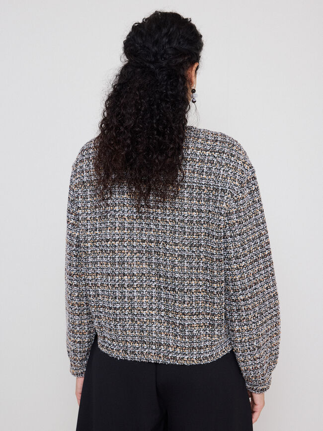 CHAQUETA DETALLE BOLSILLOS Estampado 1