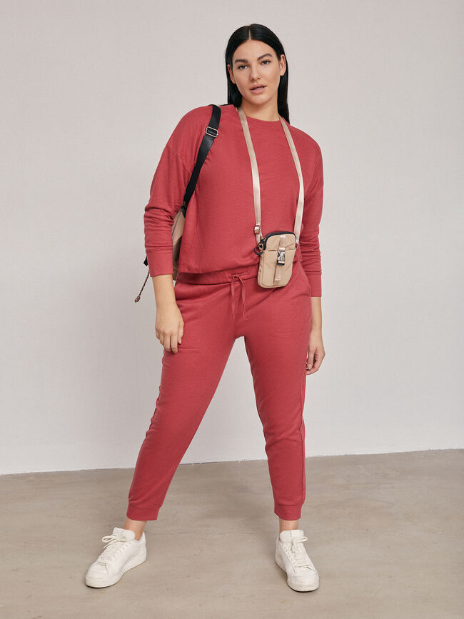 JERSEY PUNTO M/L rosa frambuesa