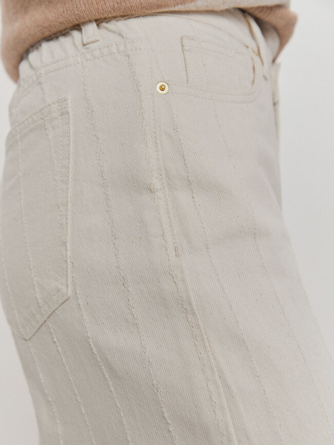 SUPER WIDE LEG LASER Crudo