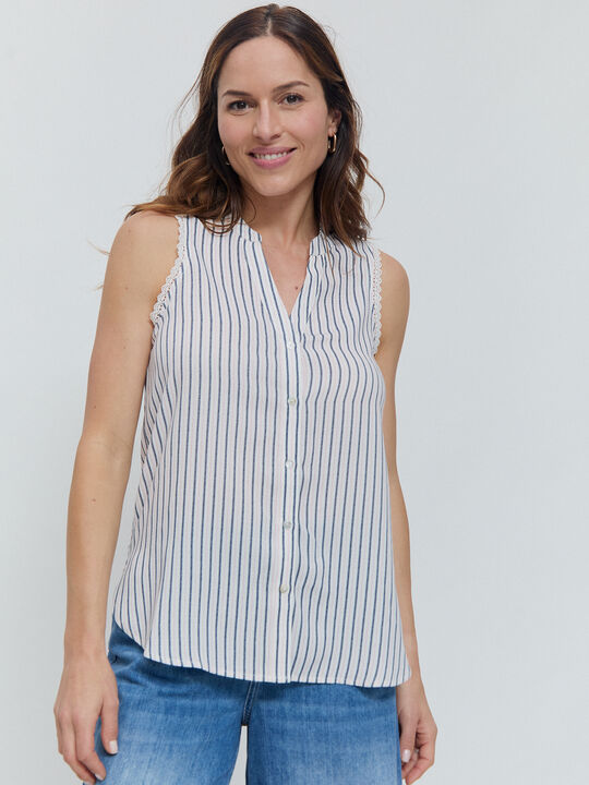 BLUSA SIN MANGAS Raya image number null