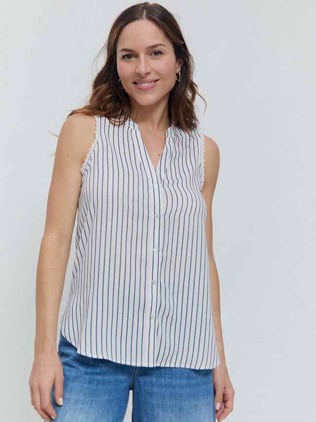 BLUSA SIN MANGAS Raya