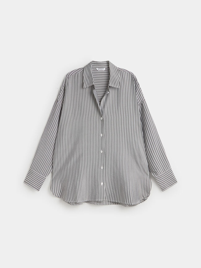CAMISA OVERSIZE Gris