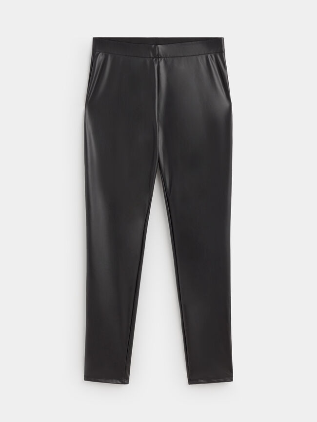 LEGGUING EFECTO PIEL Negro