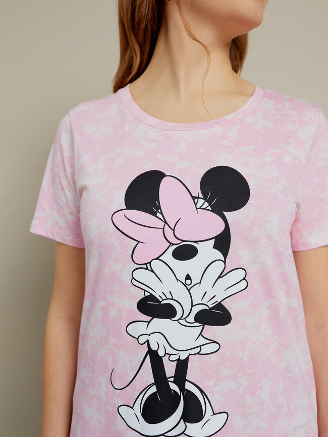 Camiseta tie dye minnie 100% algodón Estampado 2