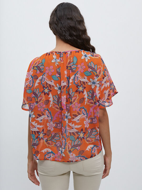 blusa manga corta Azafran 2 image number null